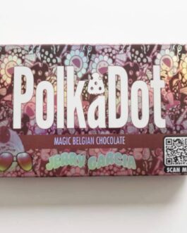 Polkadot Jerry Garcia Belgian Chocolate Bar