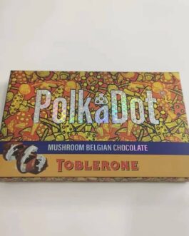 Polkadot Toblerone Belgian Chocolate Bar
