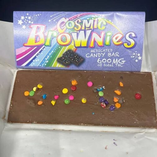 Cosmic Brownies Candy Bar 600 MG THC