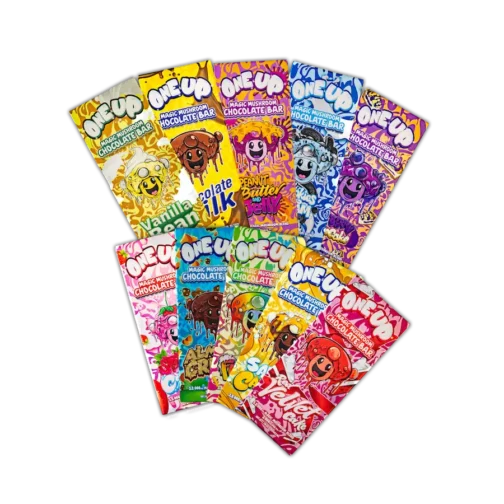 One Up Mushroom Chocolate Bar Flavor Sampler