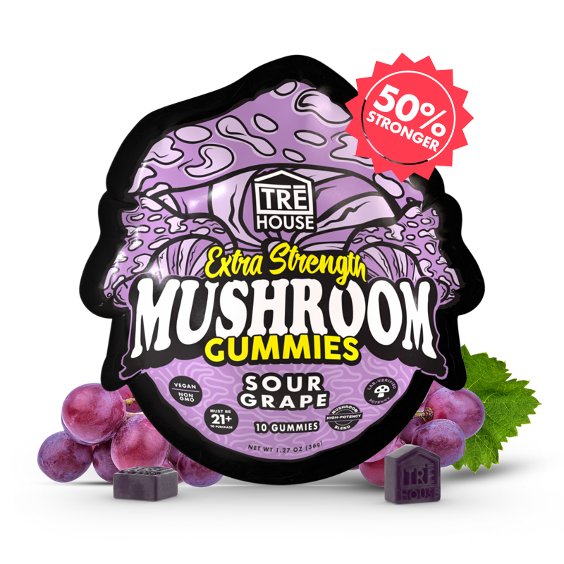 Sour Grape Magic Mushroom Gummies